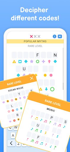 Cipher Master Word Puzzle Game - Screenshot 4