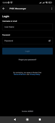 PNIX Messenger Screen 2