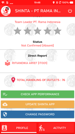 Shinta App Screen 3