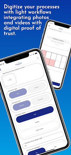 Android application Collect and Prove screenshort