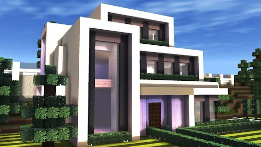 Modern houses for MCPE