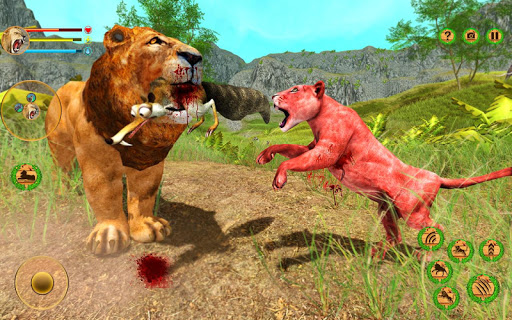 Lion Simulator Attack 3d Wild Lion Games 2.8 screenshots 3