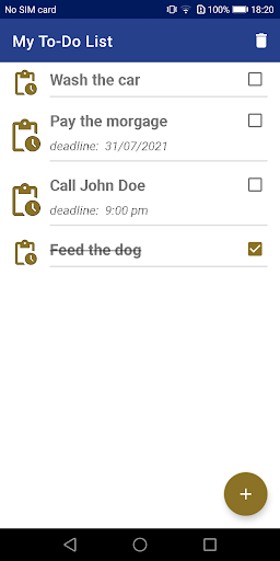 Android application My To-Do List screenshort