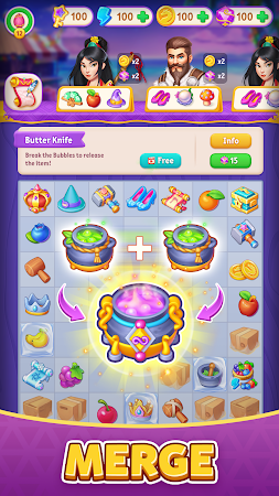 Game screenshot Once Upon a Merge mod apk