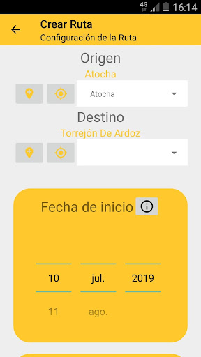 Routaxi Screen 3