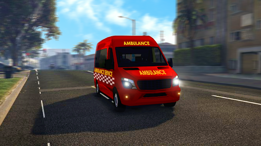 Simulateur d'ambulance Van