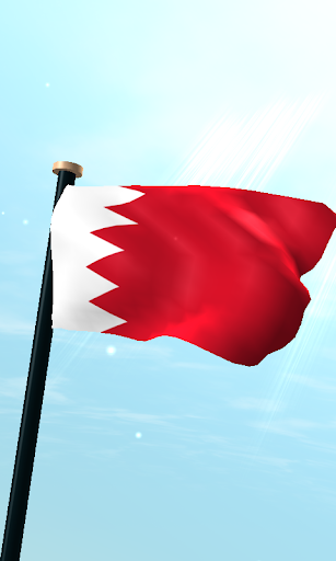 Android application Bahrain Flag 3D Free Wallpaper screenshort