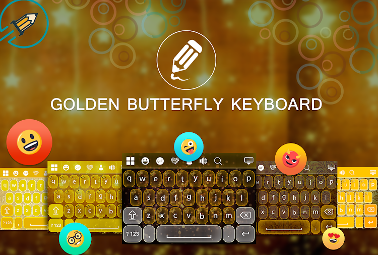 Golden Butterfly Keyboard - 1.5 - (Android)