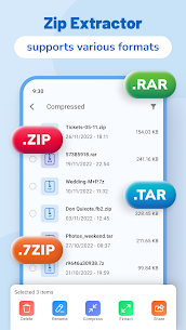 Extrator Zip – Descompacte e descompacte MOD APK (Premium desbloqueado) 4