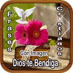 Cover Image of Download Frases Cristianas con Imagen  APK
