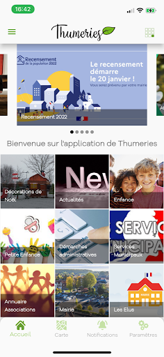 Android application Thumeries screenshort