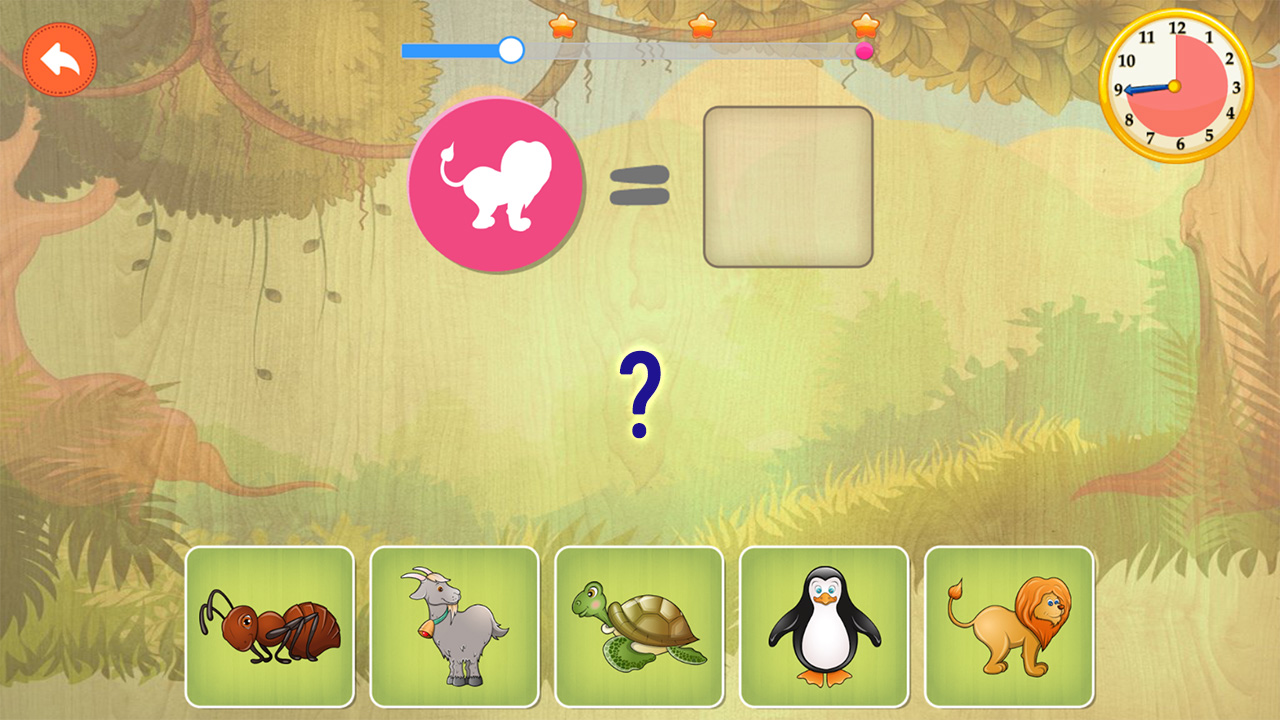 Android application Kids puzzle game - Animals game screenshort