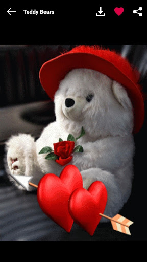 Android application Teddy Bears GIF: Cute Bears screenshort