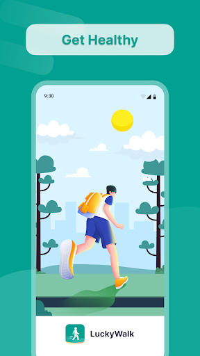 Lucky Walk: Pedometer Screenshot 1 - AppWisp.com
