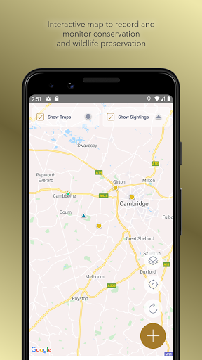 Android application MeritNatureCheck screenshort