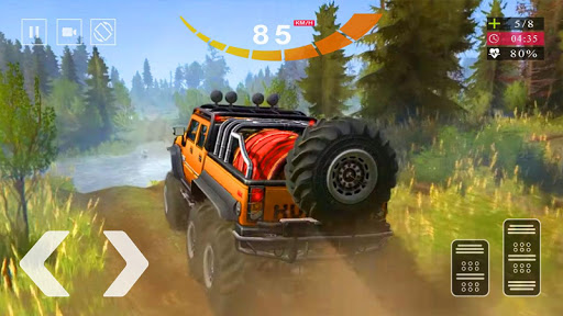 Jeep Simulator Game Hummer Car Screen 2