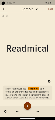 App preview