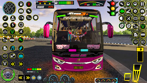 Android application Bus Driving 3d: Bus Simulator screenshort