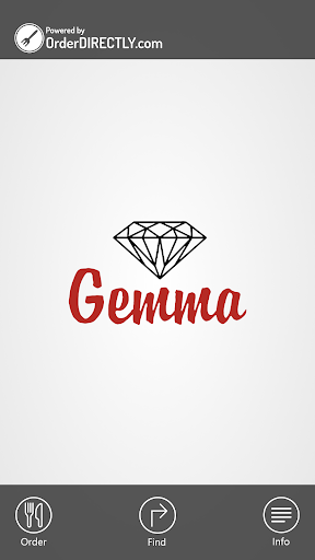 Android application Gemma Indian Restaurant screenshort
