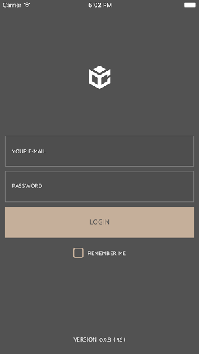 Android application Ordercube screenshort