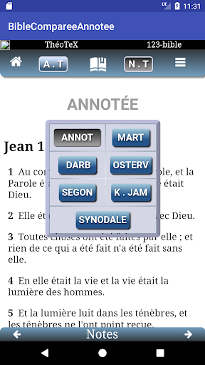 Bible Annotée et Comparée Screenshot 3 - AppWisp.com