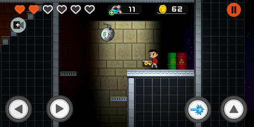 Android application Escape the factory -platformer screenshort