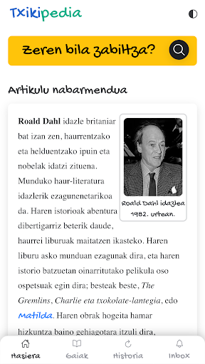 Txikipedia Screen 2