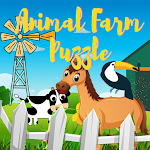 Cover Image of ダウンロード Farm Animal Tiles Puzzle  APK