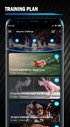 Burpee Workout 30 Day PRO Screen 3