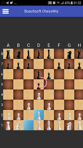 Boachsoft Chesswiz, Chess Screen 2