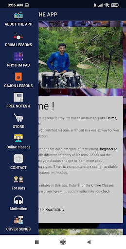 Drum Zone Screen 2