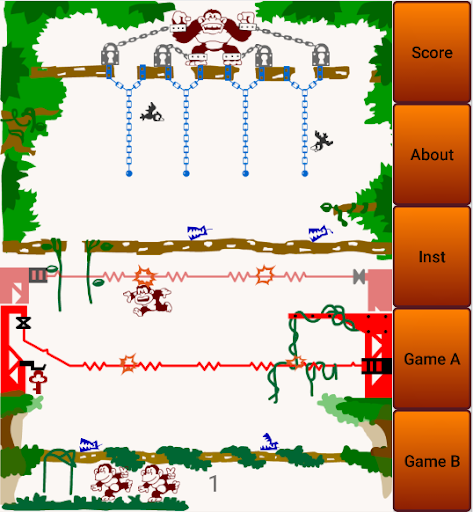Android application Arcade Kong II screenshort