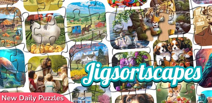 Jigsortscapes-Jigsaw Puzzle  MOD APK (Unlocked, God Mode) 1.0.54