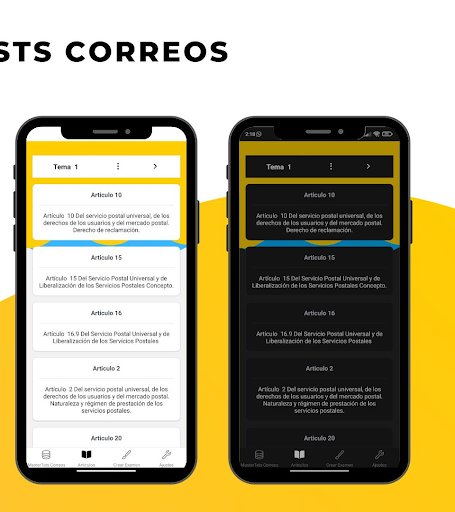 Oposicion M Tests Correos Screen 2
