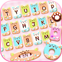 Colorful Donuts Button Keyboard Theme