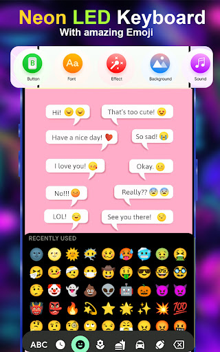 Neon Led Keyboard: BrightKey Screenshot 4 - AppWisp.com