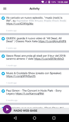RADIO WEB-BASE Screen 2