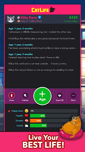 CatLife - BitLife Cat Game 1.5.6 screenshots 4