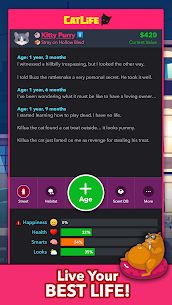 BitLife Cats – CatLife 1.6.1 MOD APK (Free Purchase) 4