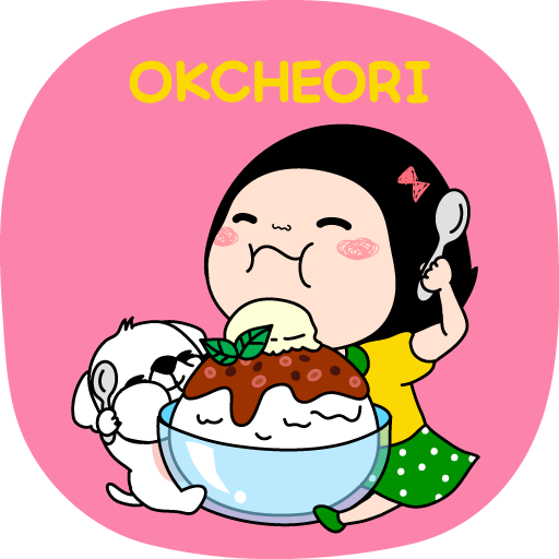 옥철이_빙수 카톡테마 logo