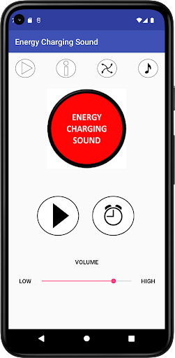 Android application Energy Charging Sound screenshort