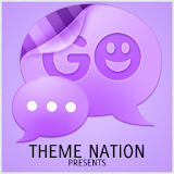 GO SMS Theme Elite Purple icon