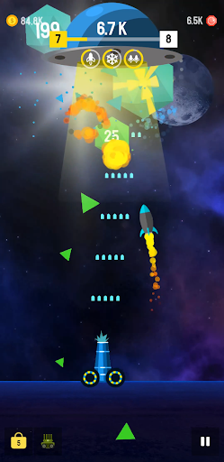 Android application Space Shooter Cannon screenshort