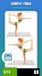 screenshot of Yoga for Weight Loss, Workout
