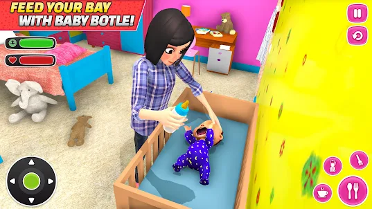 Single Mom Simulator Games 3d