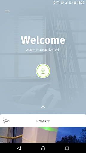 Android application Egardia Alarm System App screenshort