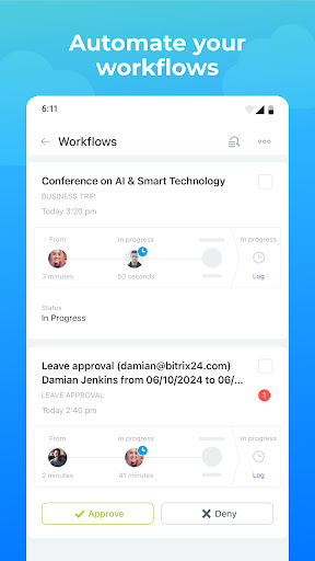 Screenshot of Bitrix24 CRM And Projects