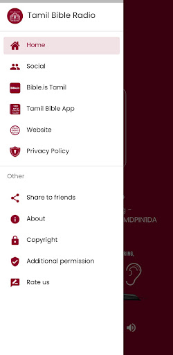 Tamil Bible Radio (தமிழ்) Screen 3