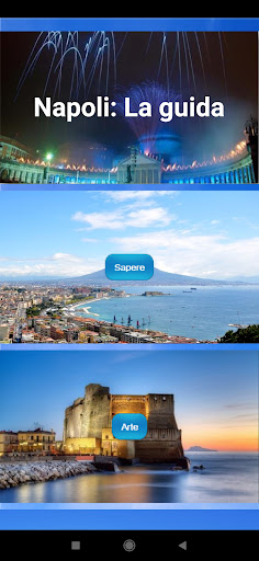 Android application Napoli: La guida screenshort