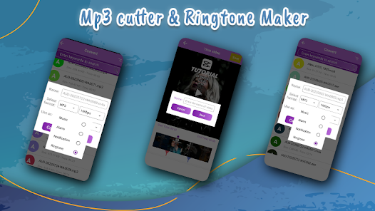 Mp3 Cutter and Merger Ringtone 1 APK + Mod (Free purchase) for Android